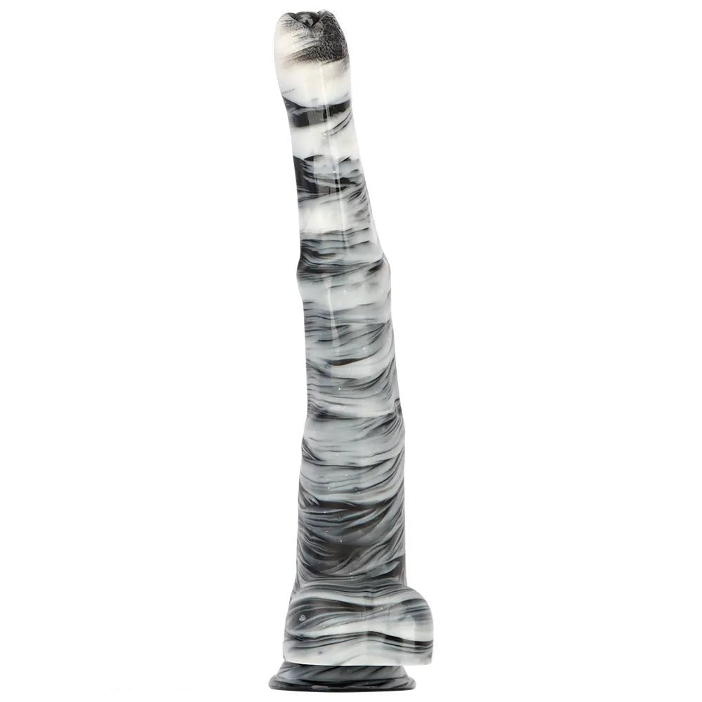 Horse Penis Dildo 18.9in - Knotted Horse Dildo