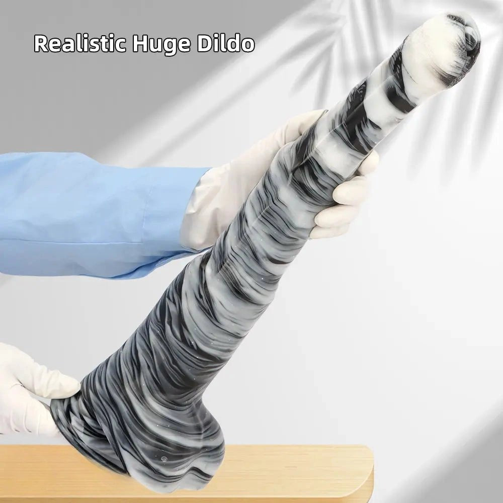 Horse Penis Dildo 18.9in - Knotted Horse Dildo