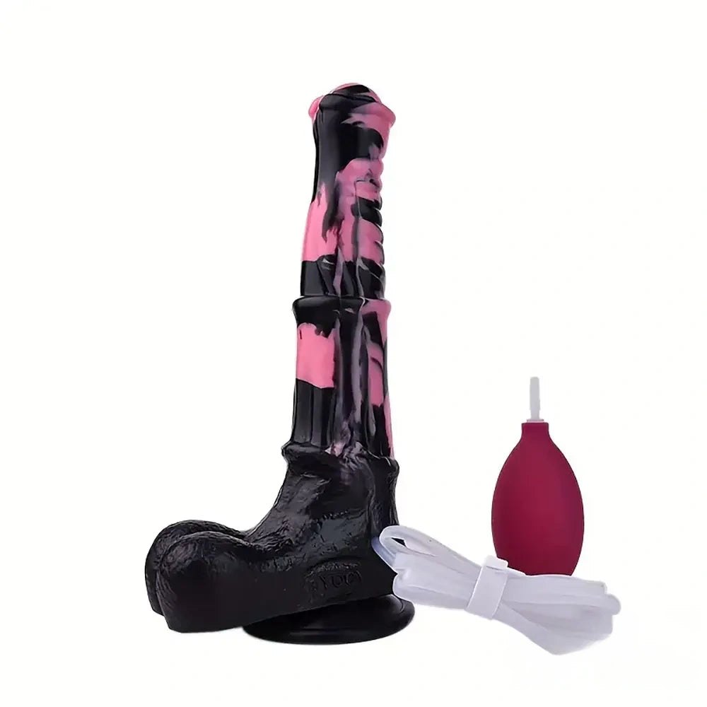 Horse Style Animal Dildo - Big Horse Knotted Dildo