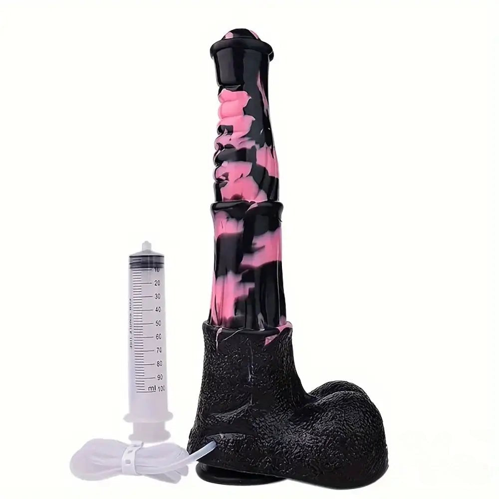 Horse Style Animal Dildo - Big Horse Knotted Dildo