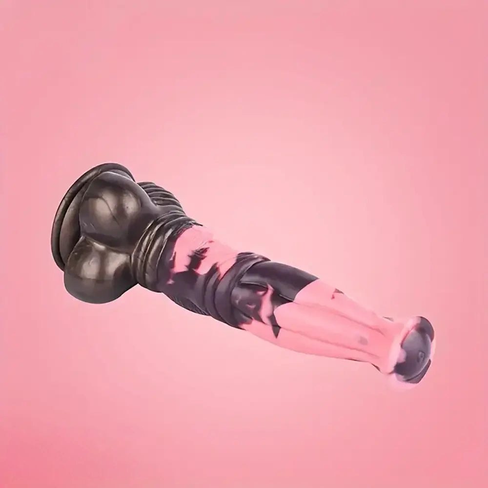 Horse Style Fantasy Dildo 4 Sizes - Silicone Animal-Style Dildo