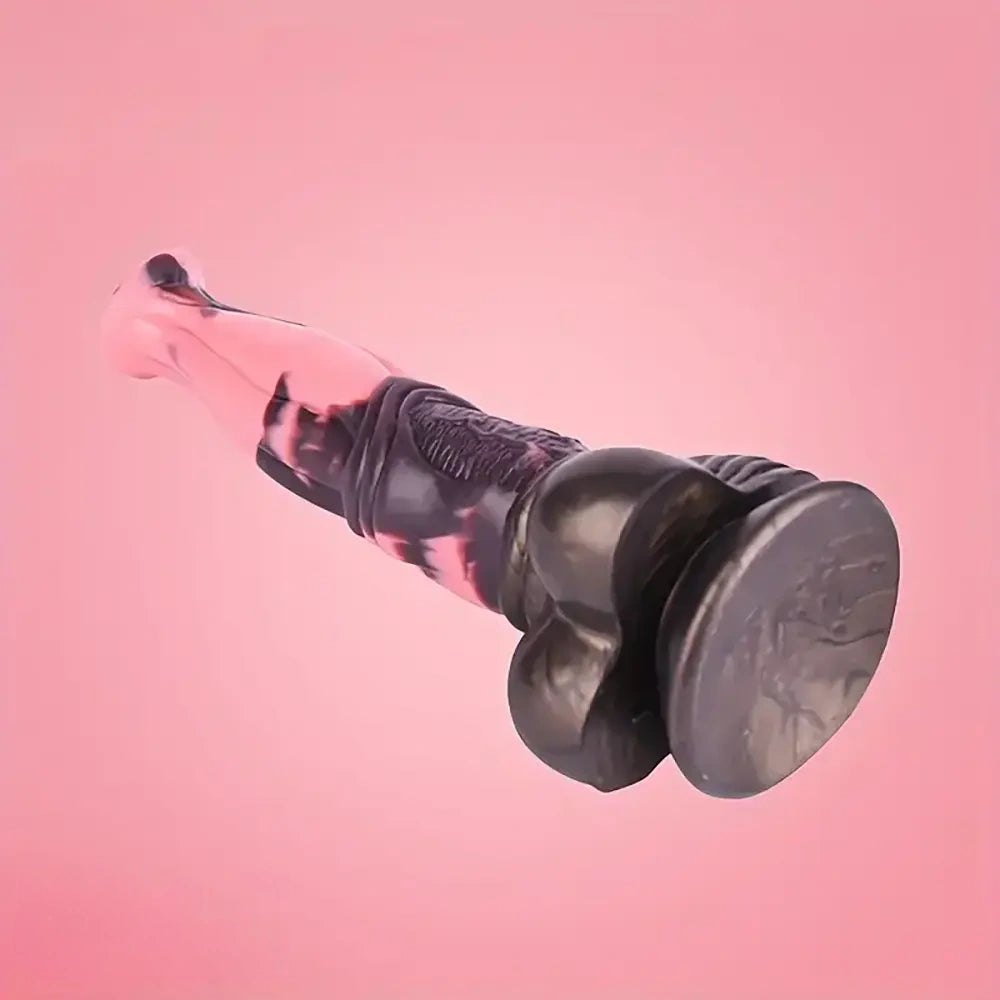 Horse Style Fantasy Dildo 4 Sizes - Silicone Animal-Style Dildo