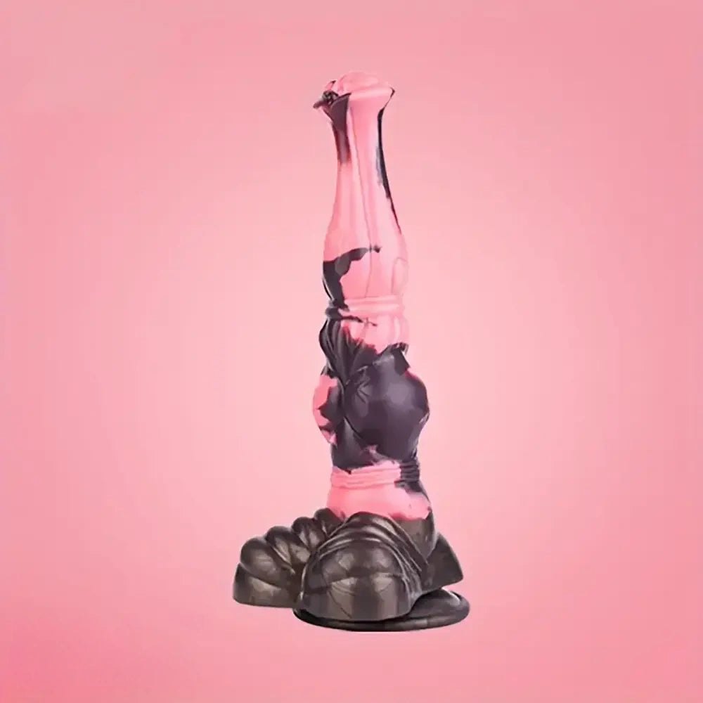 Horse Style Fantasy Dildo 4 Sizes - Silicone Animal-Style Dildo