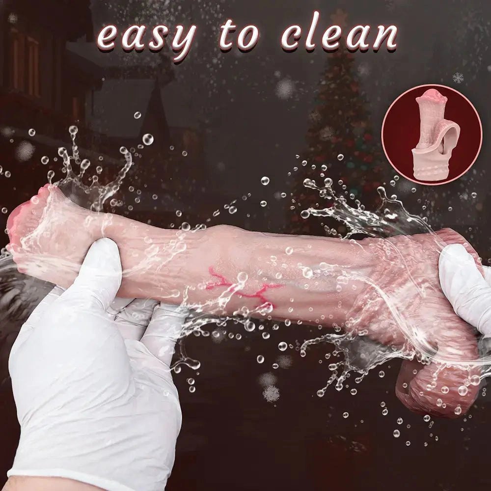 Horse Style Silicone Sleeve - Realistic Horse Dildo Sleeve