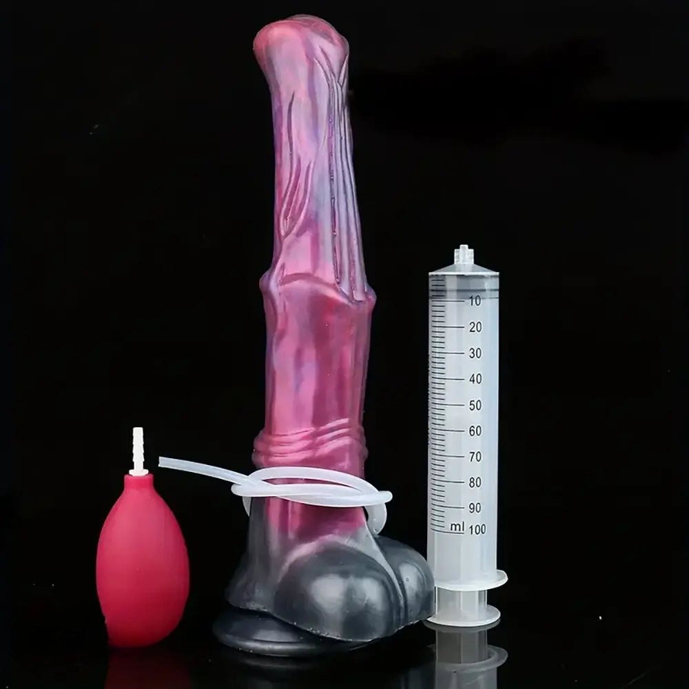 Horse Style Squirting Dildo - Animal Fantasy Dildo