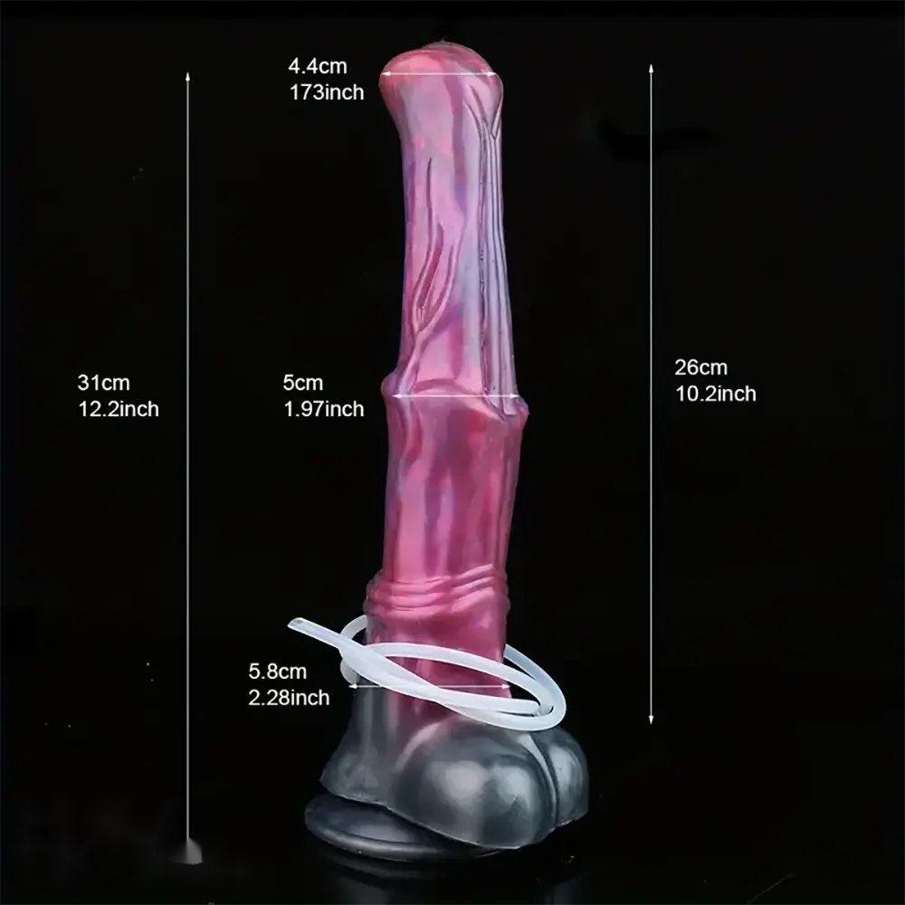 Horse Style Squirting Dildo - Animal Fantasy Dildo