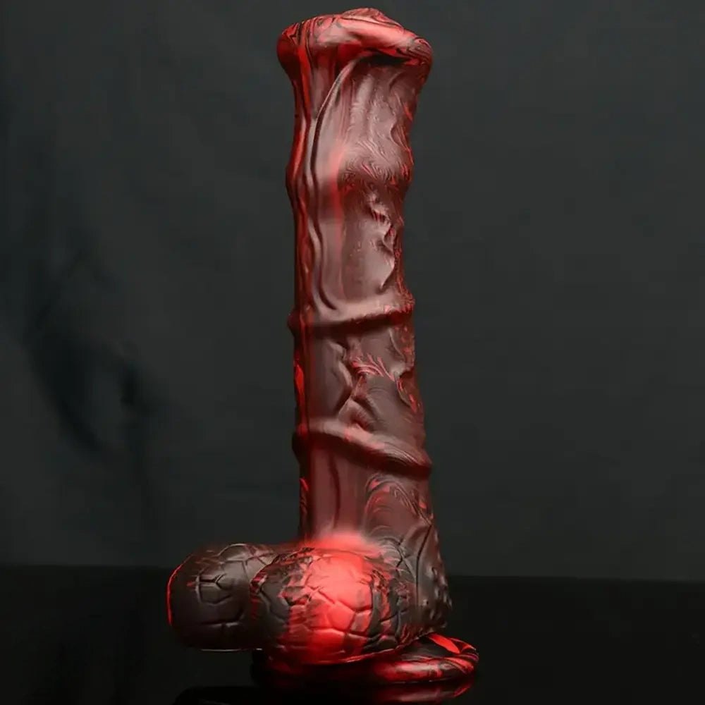 Horse Style Suction Cup Dildo 9.25 in - Realistic Horse Dildo