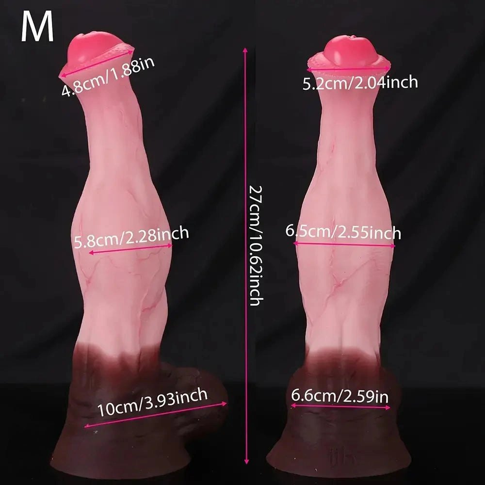 Huge Horse Knot Dildo - Knotted Horse Animal Dildo