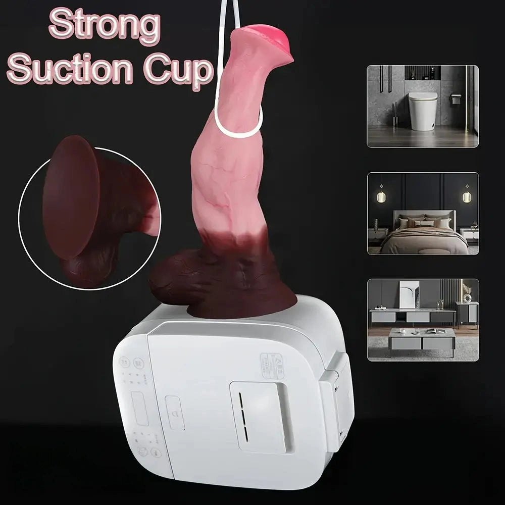 Huge Horse Knot Dildo - Knotted Horse Animal Dildo