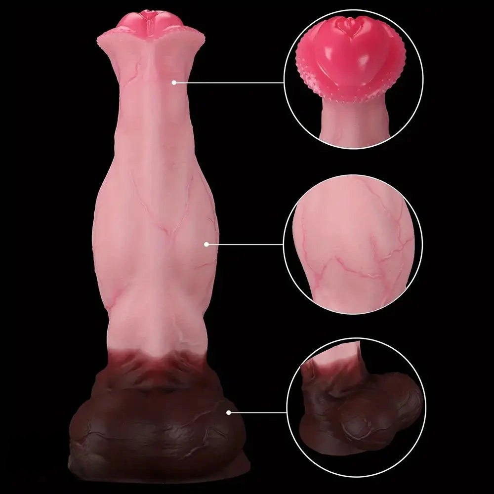 Huge Horse Knot Dildo - Knotted Horse Animal Dildo