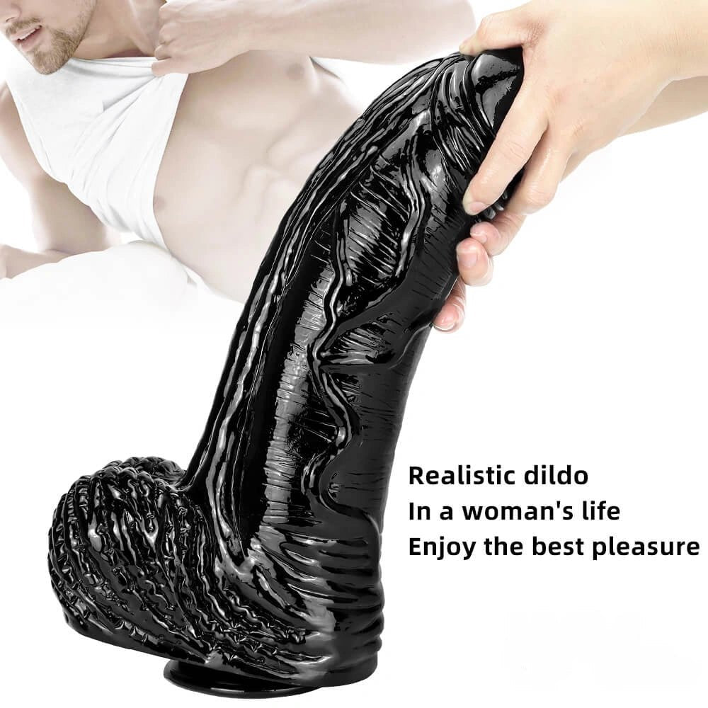 Huge Realistic PVC Dildo 15 in - Lifelike Realistic Dildo