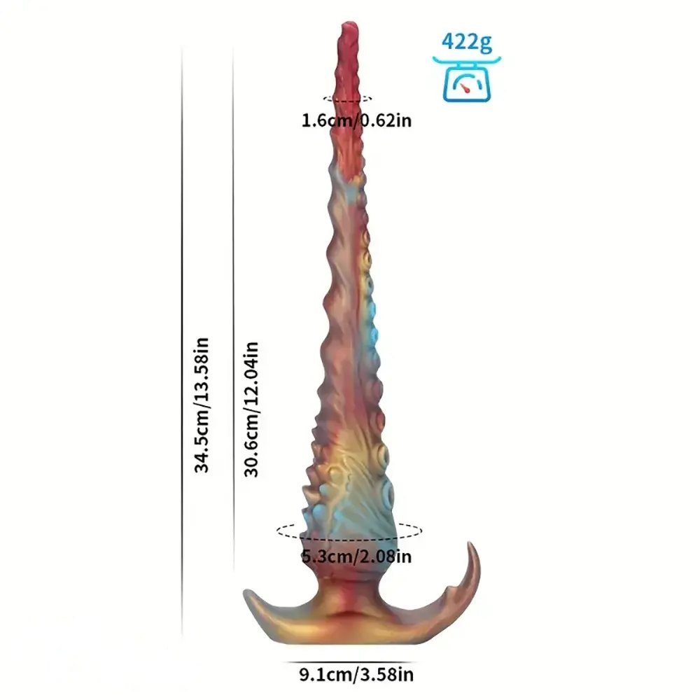 Huge Tentacle Fantasy Dildo - Silicone Monster Dildo