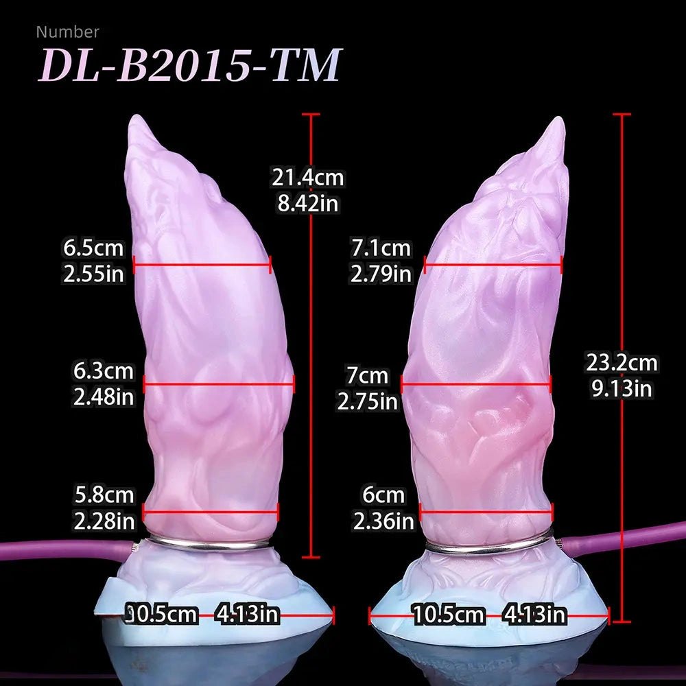 Inflatable Alien Fantasy Dildo - Silicone Fantasy Dildo