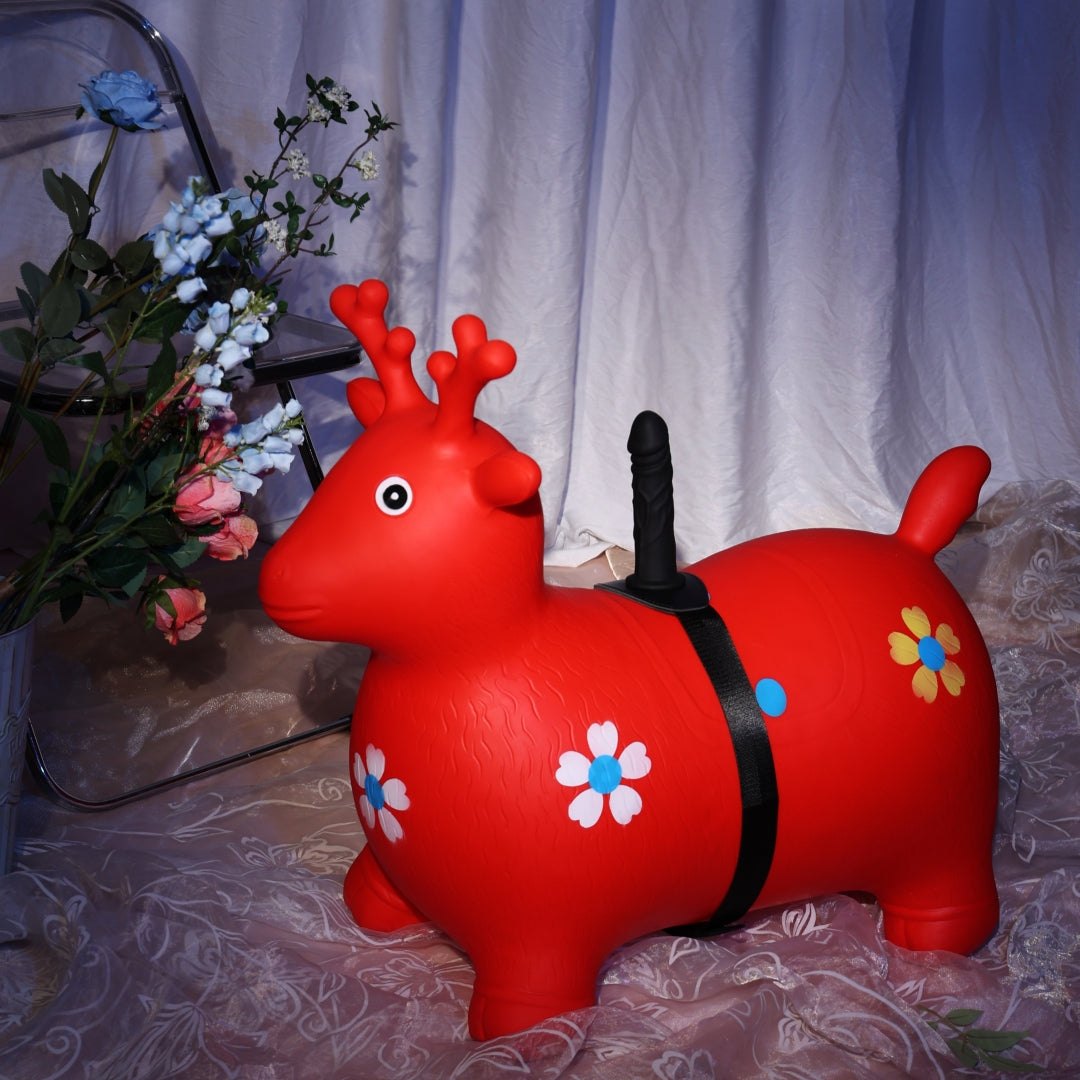Inflatable Deer Thrusting Machine - Riding Sex Machine