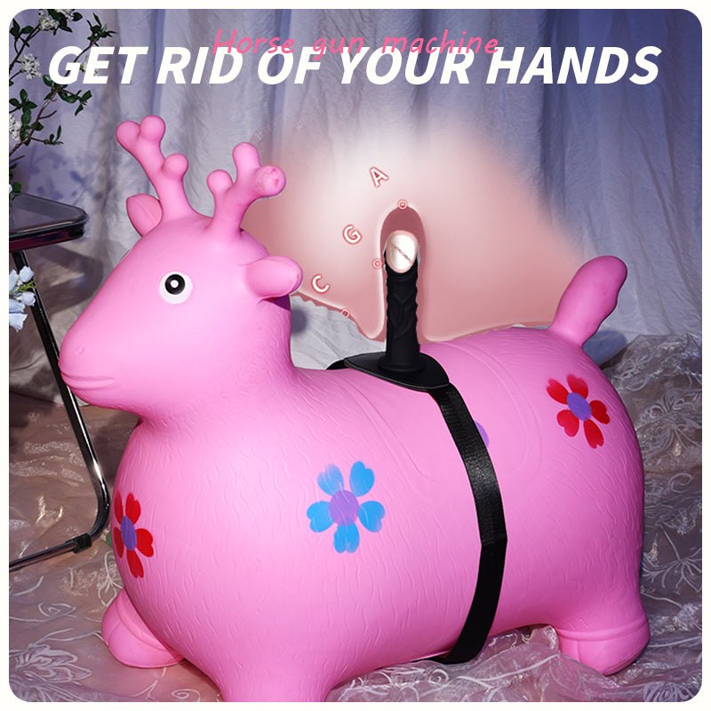 Inflatable Deer Thrusting Machine - Riding Sex Machine