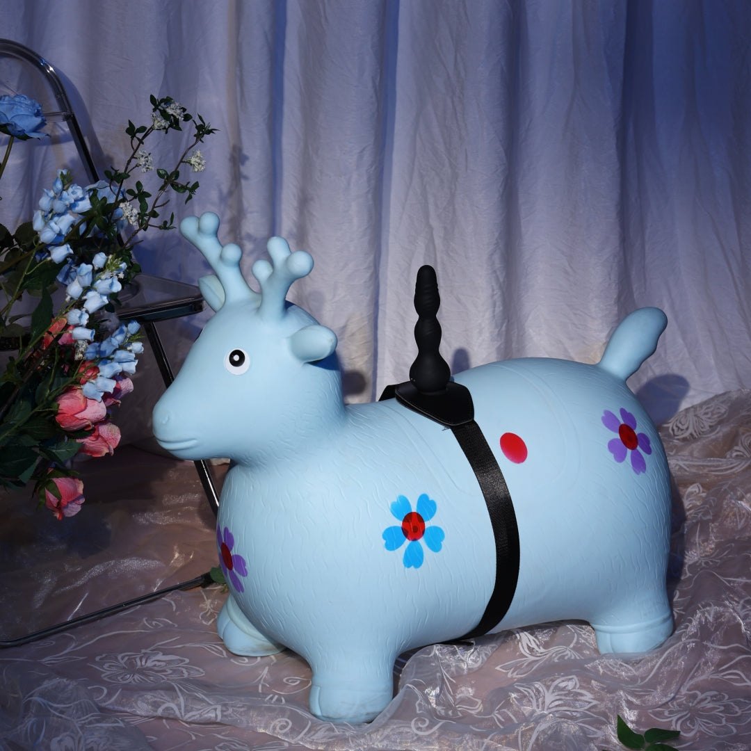 Inflatable Deer Thrusting Machine - Riding Sex Machine