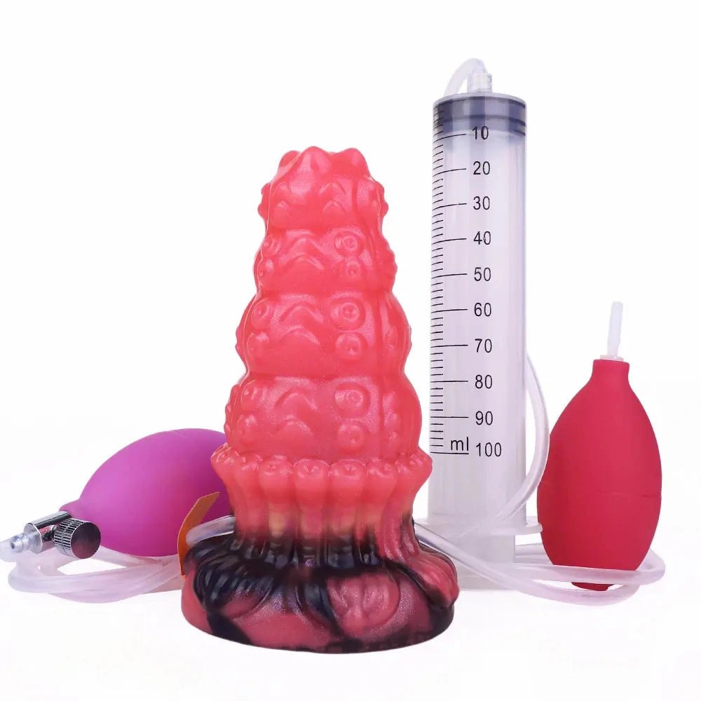 Inflatable Fantasy Dildo Kit - Fantasy Squirting Dildo Kit