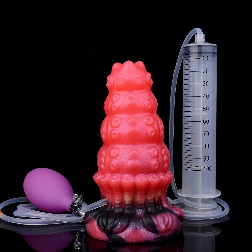 Inflatable Fantasy Dildo Kit - Fantasy Squirting Dildo Kit