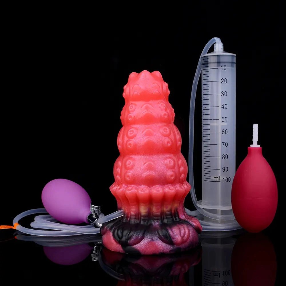 Inflatable Fantasy Dildo Kit - Fantasy Squirting Dildo Kit