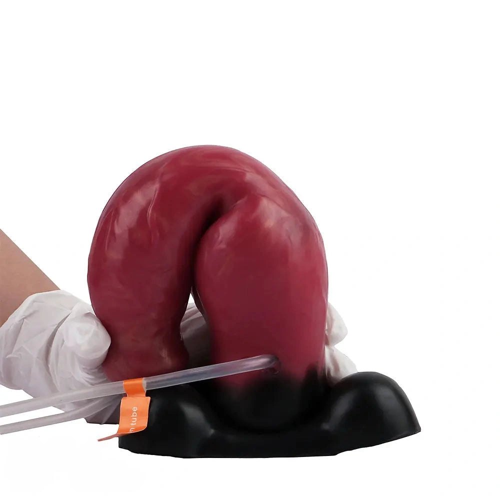 Inflatable Knot Animal Dildo - Silicone Animal Dildo