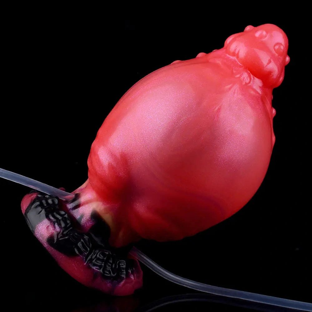 Inflatable Knot Fantasy Dildo - Silicone Monster Dildo