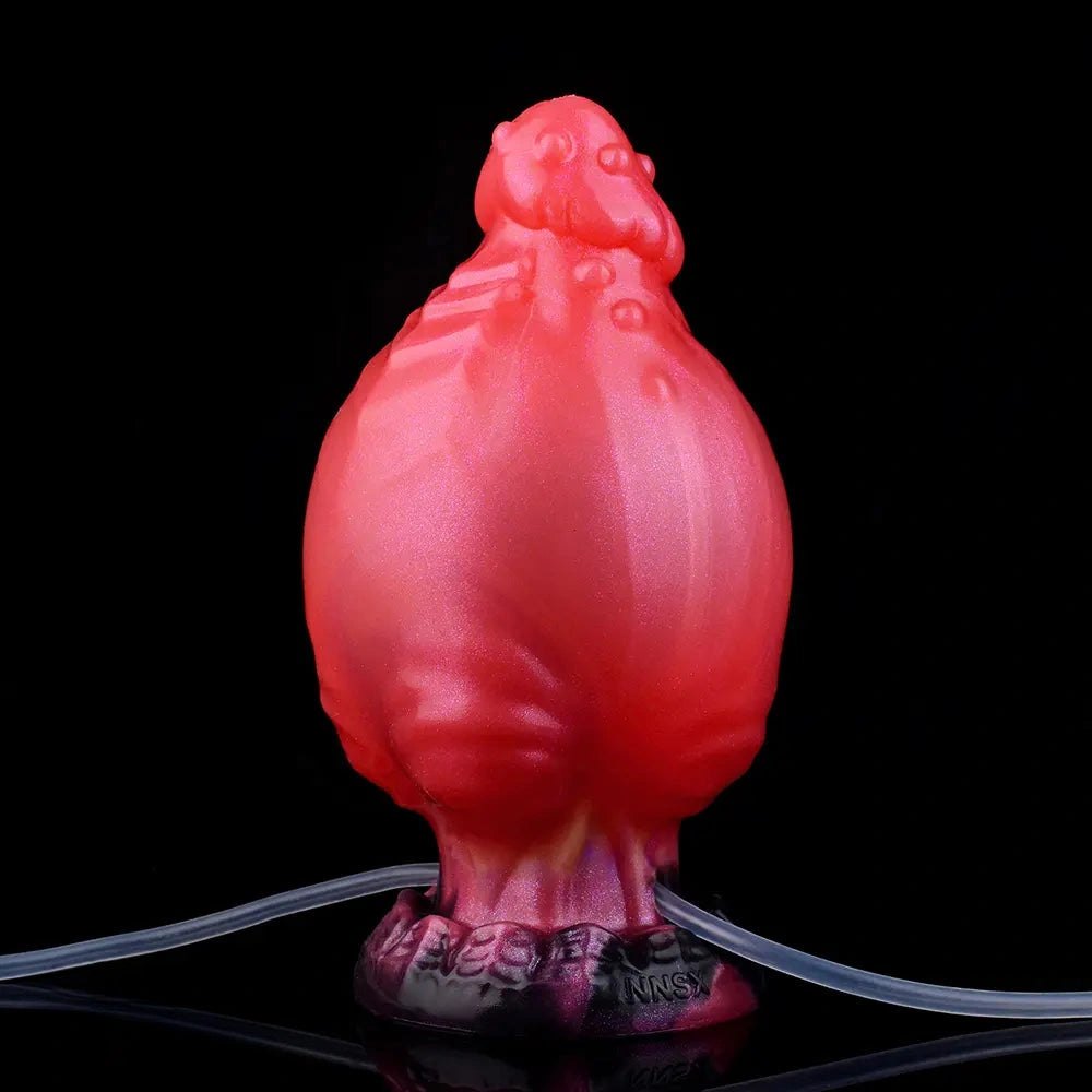 Inflatable Knot Fantasy Dildo - Silicone Monster Dildo