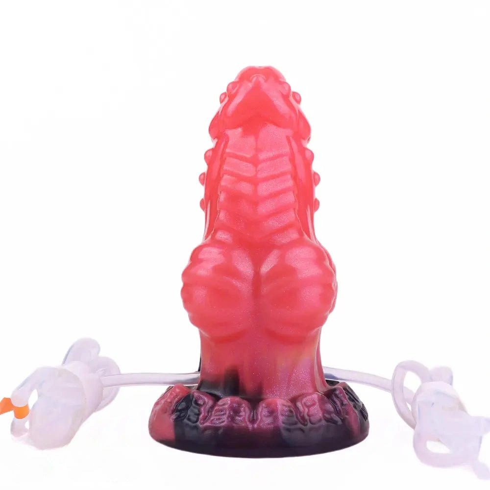 Inflatable Knot Fantasy Dildo - Silicone Monster Dildo