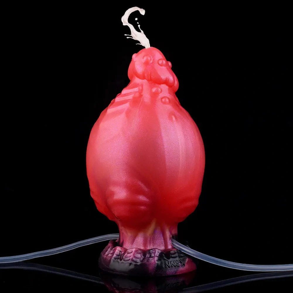 Inflatable Knot Fantasy Dildo - Silicone Monster Dildo
