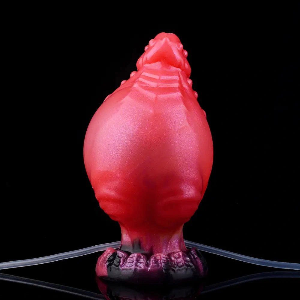 Inflatable Knot Fantasy Dildo - Silicone Monster Dildo