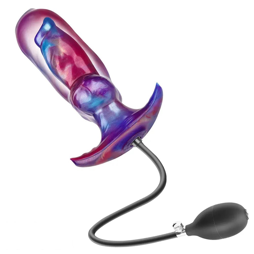 Inflatable Knot Dildo 6.7 in - Knotted Horse Dildo