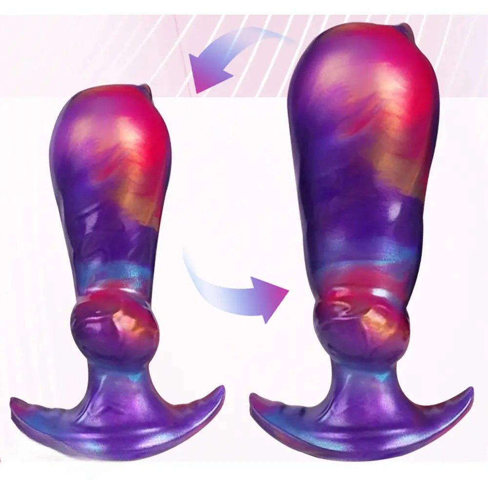 Inflatable Knot Dildo 6.7 in - Knotted Horse Dildo