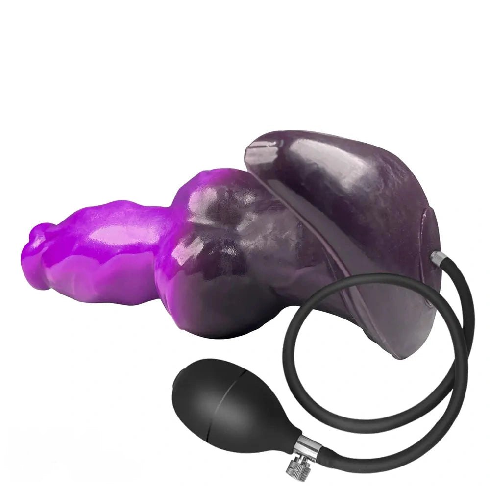 Inflatable Monster Knot Dildo - Knotted Dildo
