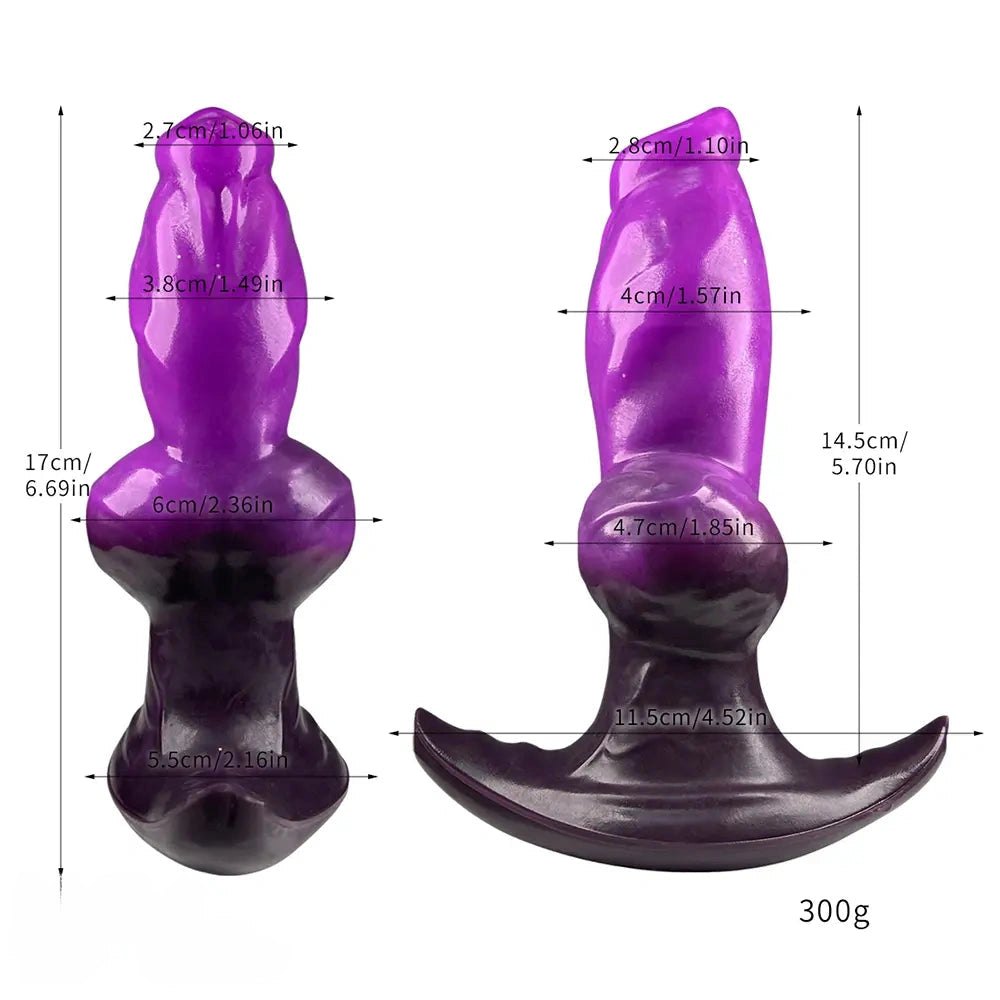 Inflatable Monster Knot Dildo - Knotted Dildo