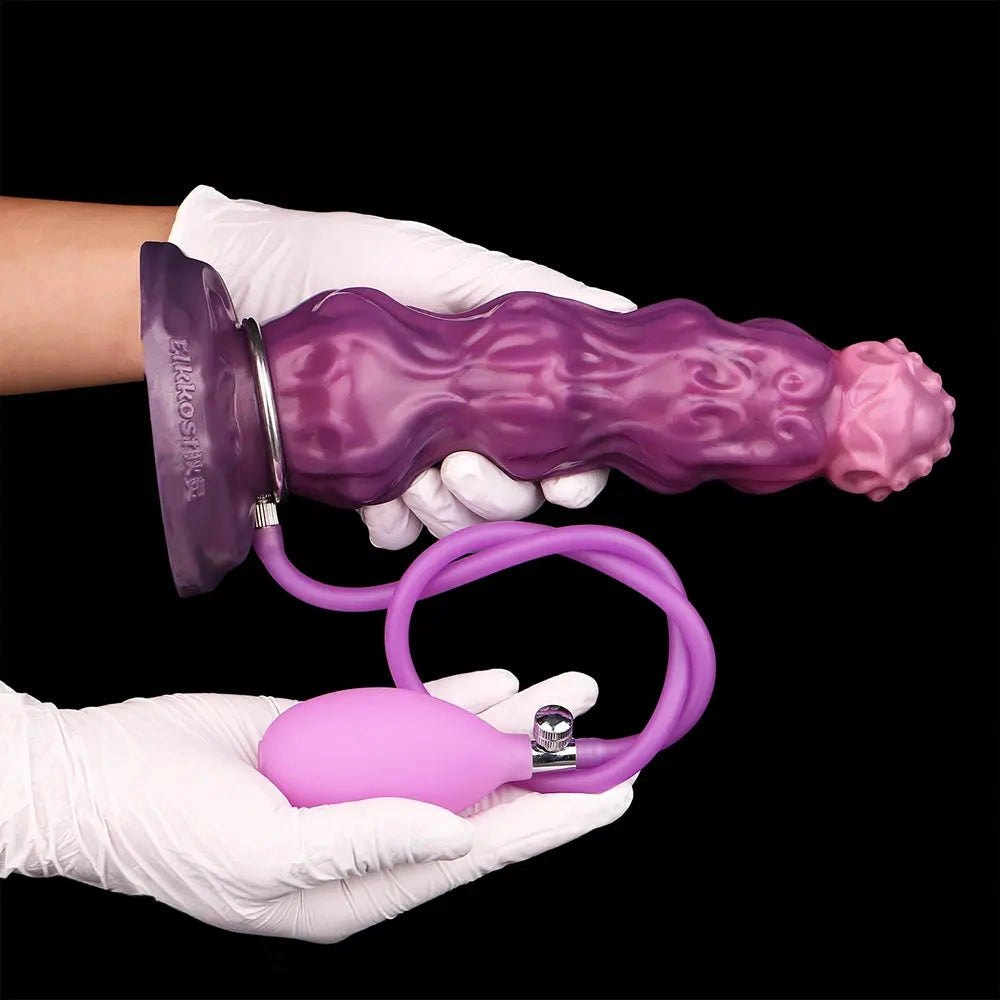 Inflatable Silicone Fantasy Dildo - Big Fantasy Dildo