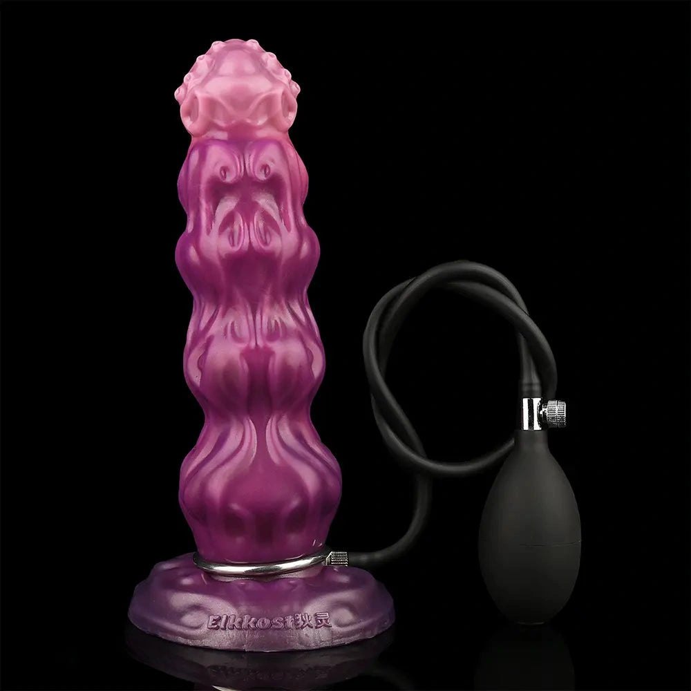 Inflatable Silicone Fantasy Dildo - Big Fantasy Dildo