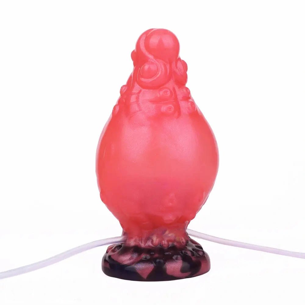 Inflatable Tentacle Fantasy Dildo - Silicone Squirt Kit