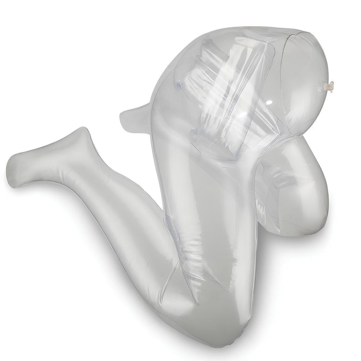 Inflatable Torso Sex Doll - Dual Channel PVC Body