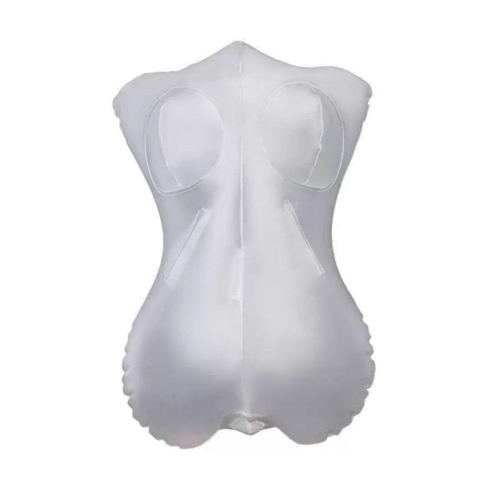 Inflatable Torso Sex Doll - Dual Channel PVC Body