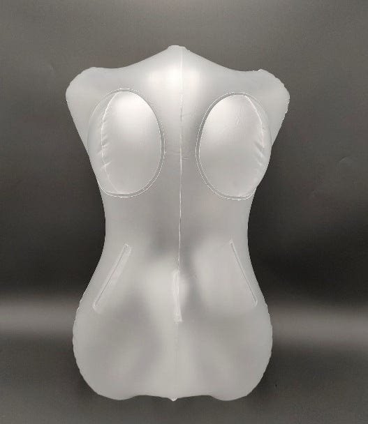 Inflatable Torso Sex Doll - Dual Channel PVC Body