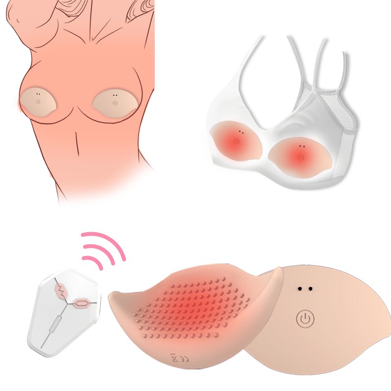 Invisible Wearable Breast Vibrator - Nipple Toy