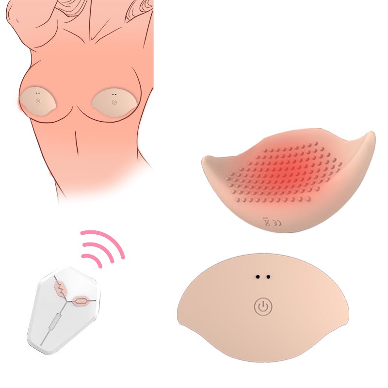 Invisible Wearable Breast Vibrator - Nipple Toy