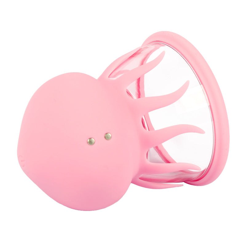 Jellyfish Nipple Suction Toy - Waterproof Nipple Sucker