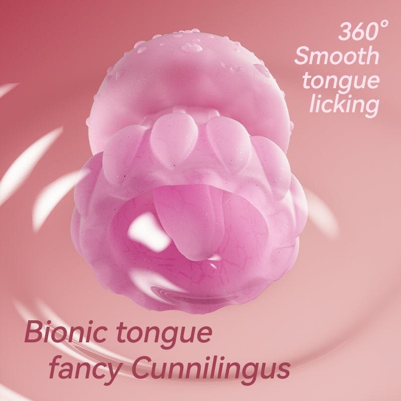 Jellyfish Rotating Tongue Vibrator - Clit Stimulator Toy
