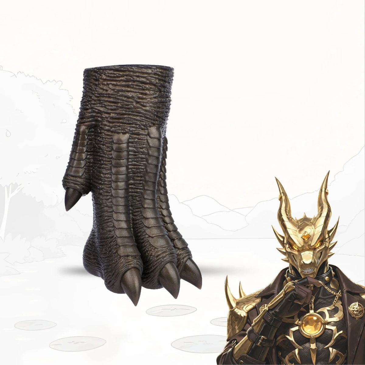 Kaelthor Reptile Paw Masturbator - Deep Channel Stroker