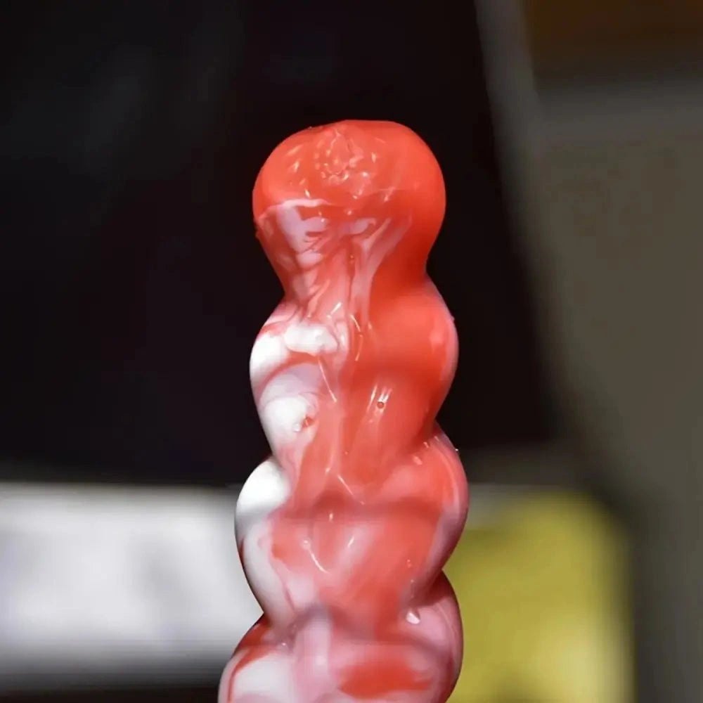 Knobbed Silicone Anal Dildo - Textured Dildo For Anal Play