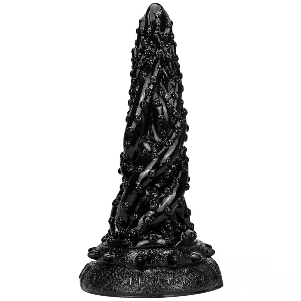 Knobby Dragon Fantasy Dildo - Textured PVC Monster Toy