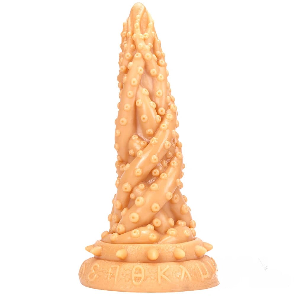 Knobby Dragon Fantasy Dildo - Textured PVC Monster Toy
