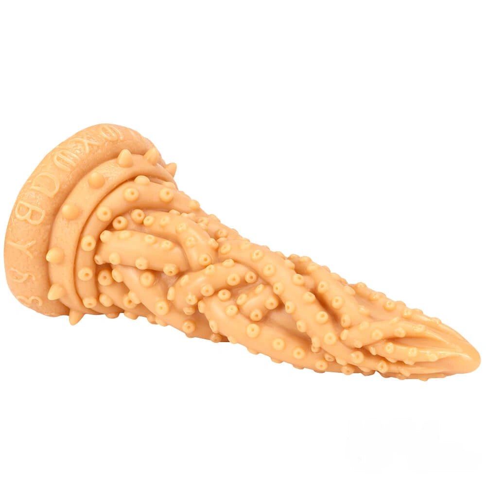 Knobby Dragon Fantasy Dildo - Textured PVC Monster Toy
