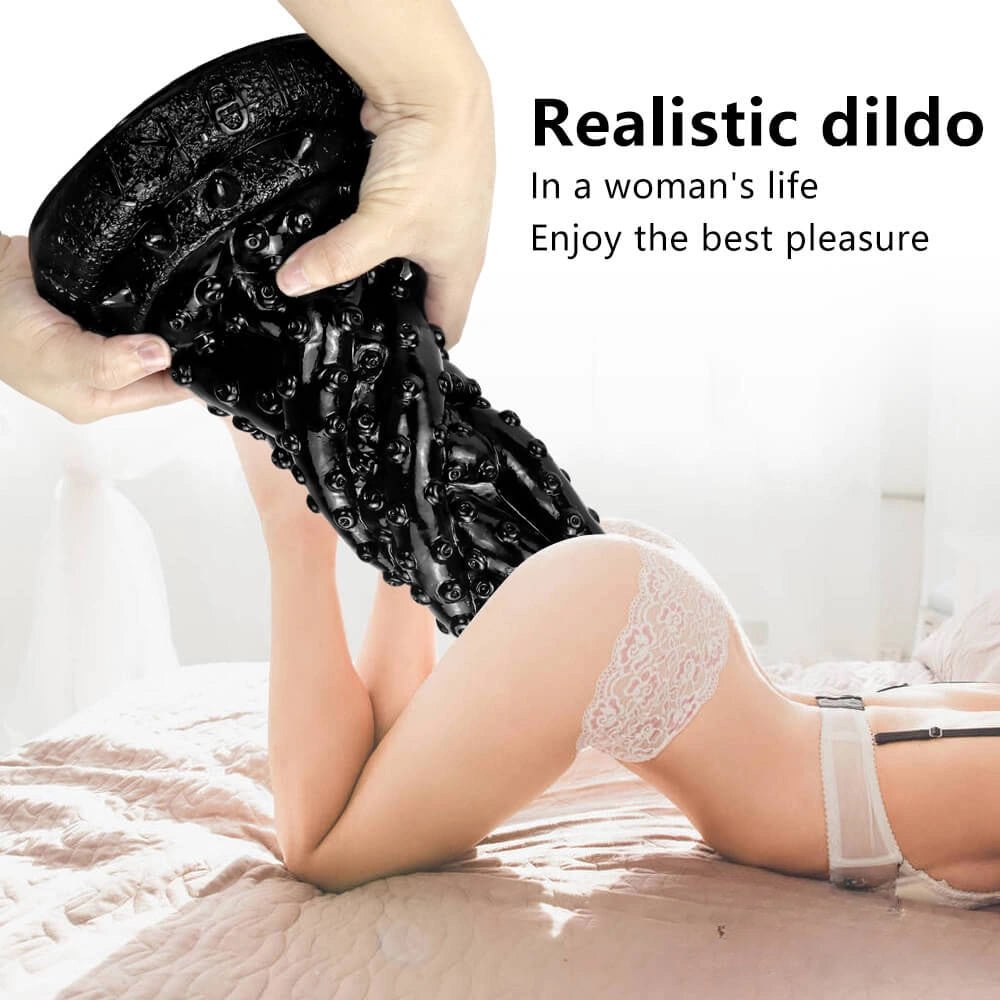 Knobby Dragon Fantasy Dildo - Textured PVC Monster Toy