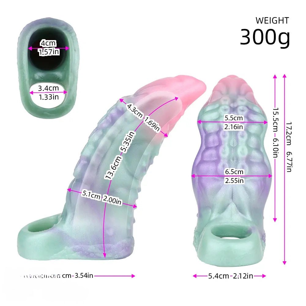 Knobby Fantasy Dildo 6.77 in - Tentacle Style Sex Toy